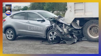 Choque en la Victoria–Matamoros deja un lesionado y pérdidas totales
