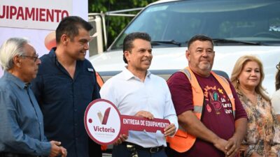 Invierte Gobierno de Victoria más de 2 mdp en equipo de bacheo