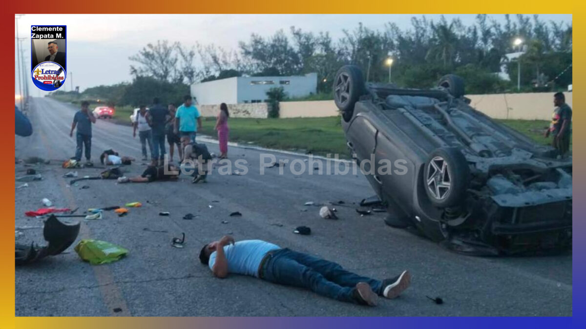 Grave accidente en Corredor Urbano de Altamira deja 6 heridos