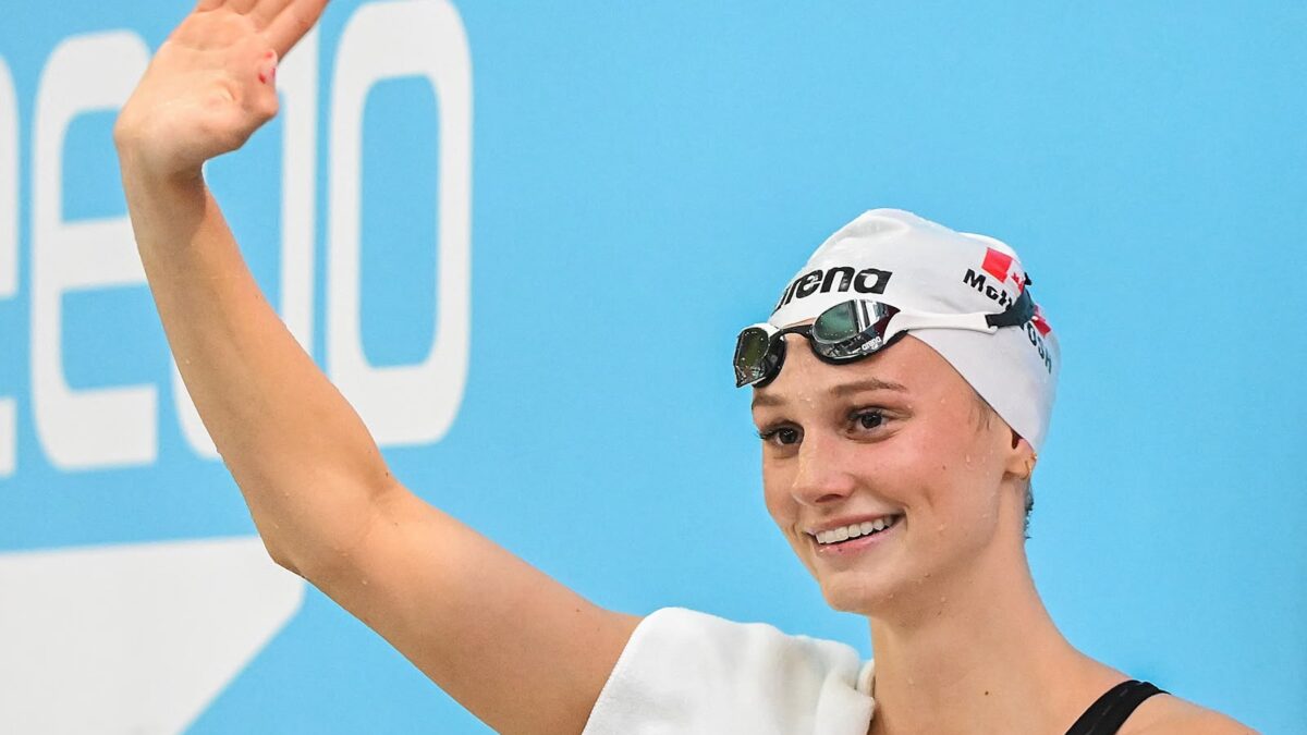 Nuevo record mundial: Summer McIntosh rompe el récord de los 200 metros mariposa