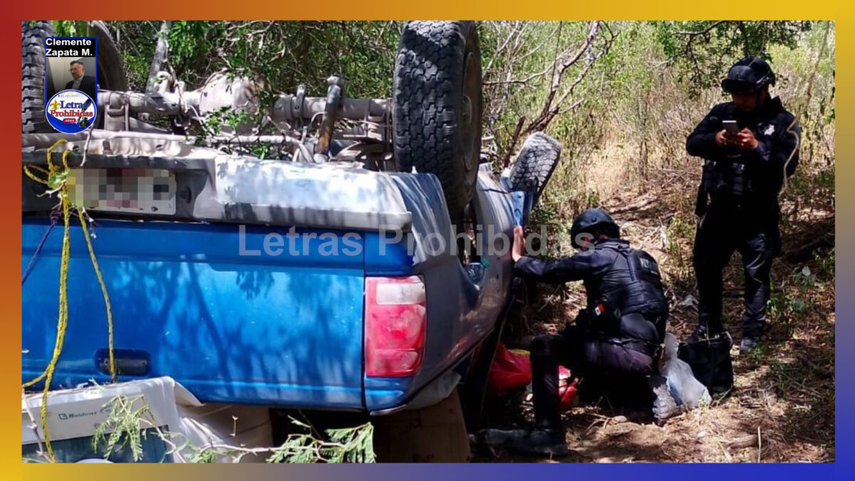 Menores se lesionan en accidente carretero