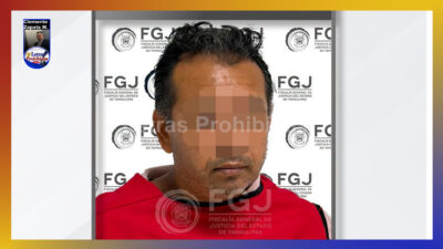 Detienen a Sirenio por agredir sexualmente a menor de 11 años