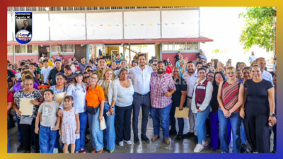 Alcalde Carlos Peña lleva programa Subsidio del Agua a familias de La Cañada