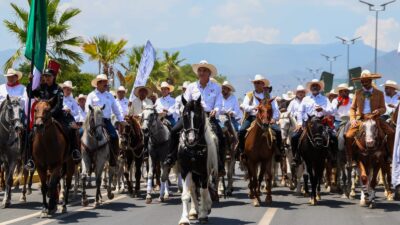 Tamaulipas cabalga unido por la soberanía y la transformación de México