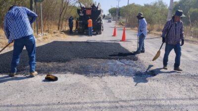 Rehabilita Obras Públicas calles de la Mainero, Huertas San Javier y zona centro.
