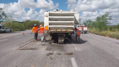 Inyecta gobierno de Américo casi 800 MDP en conservación de carreteras
