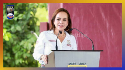 Mantiene Carmen Lilia ritmo a la obra pública de Nuevo Laredo