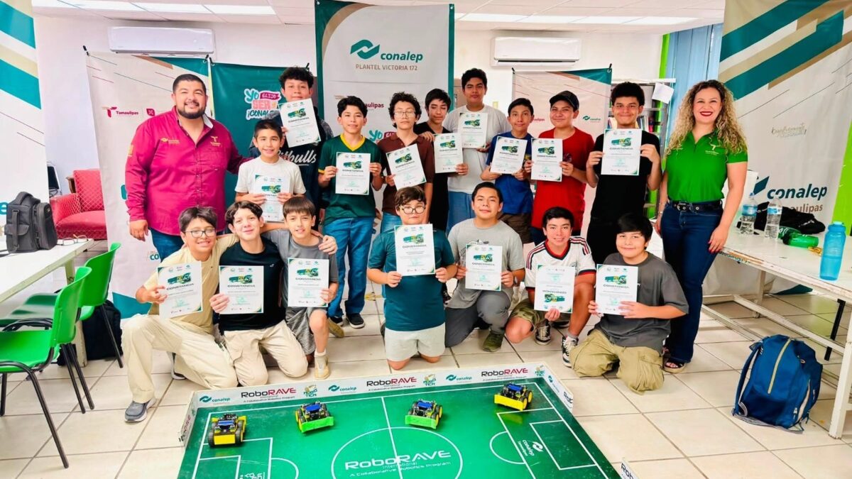 Despierta CONALEP vocaciones tecnológicas en jóvenes con RoboFut 2026
