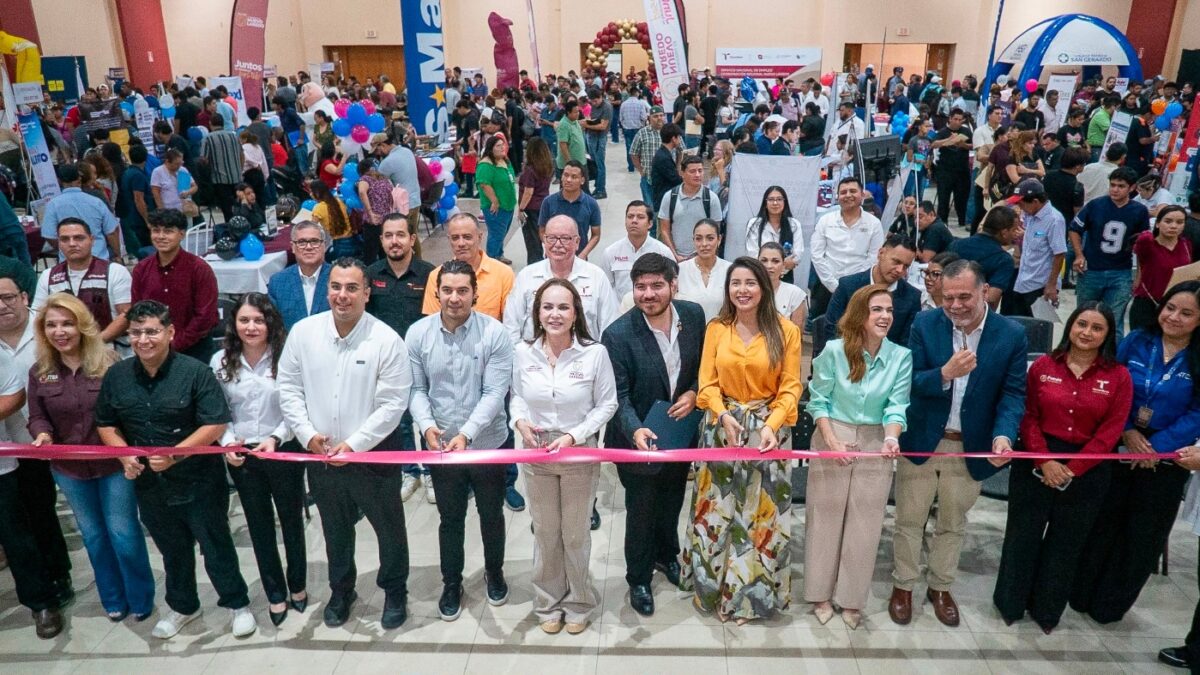 Feria de Empleo de la Juventud acercó 450 vacantes a buscadores de trabajo en Nuevo Laredo