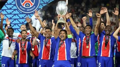 PSG conquista la Supercopa de Europa y vuelve a imponerse al Aston Villa