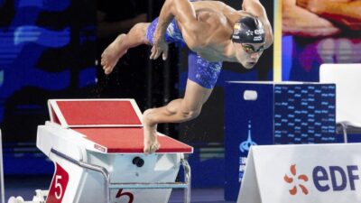 Nuevo récord nacional y España asegura doble boleto a las finales del 4×100 estilos