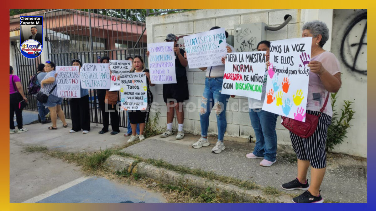 Denuncian papás maltrato a alumnos con discapacidad en CAM de Madero