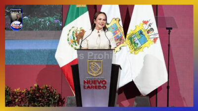 Presenta Carmen Lilia Segundo informe: “Nuevo Laredo cambió”, asegura