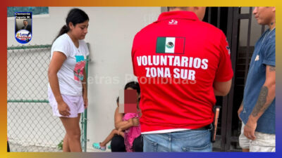 Resguarda DIF a una adolescente y su hija de 3 años tras incidente en la calle