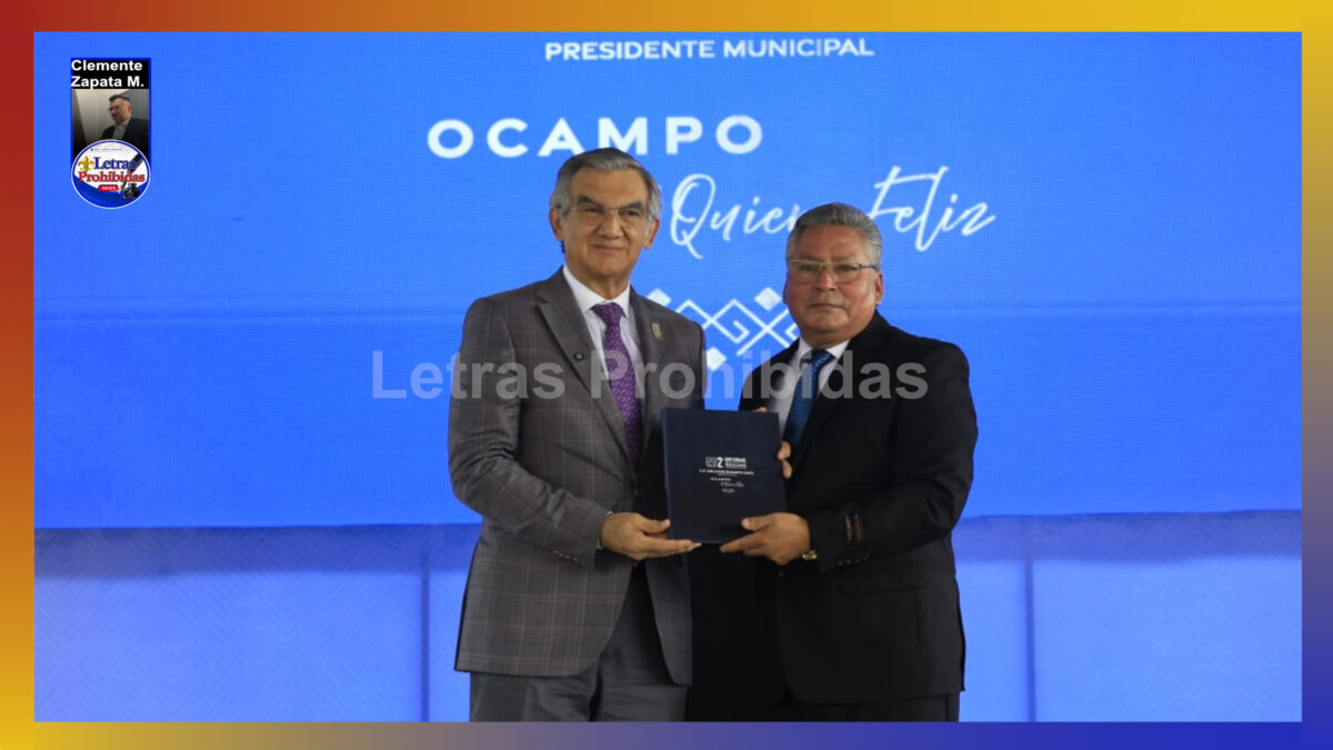 Es Américo primer Gobernador en recibir de forma presencial un informe en Ocampo