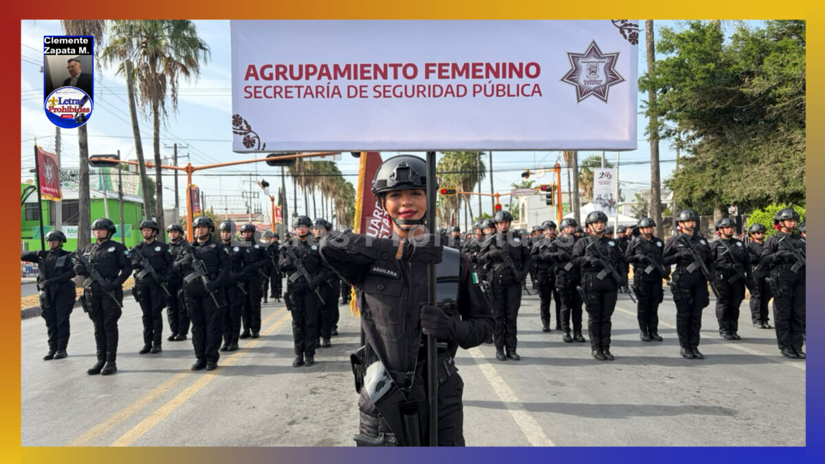 Con orgullo y vocación, mujeres fortalecen la seguridad pública en Tamaulipas
