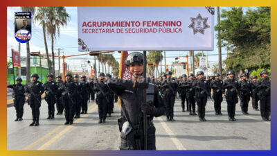 Con orgullo y vocación, mujeres fortalecen la seguridad pública en Tamaulipas