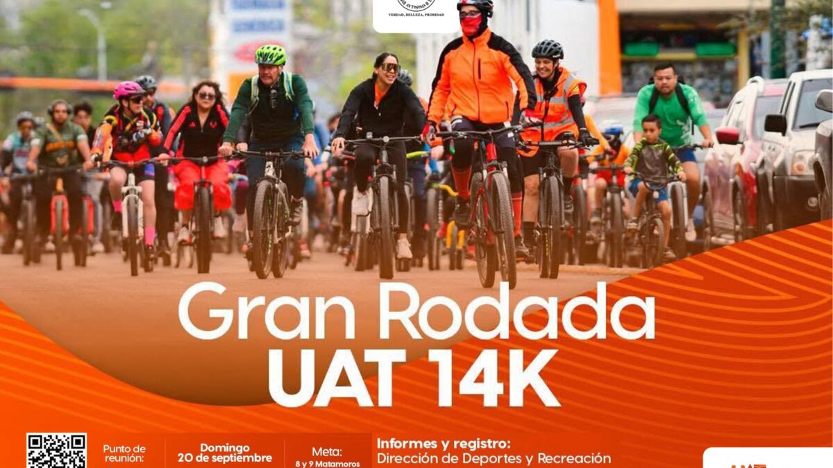Preparan la Gran Rodada UAT 14K en Ciudad Victoria