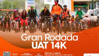Preparan la Gran Rodada UAT 14K en Ciudad Victoria