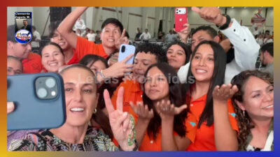 Reconoce Sheinbaum a la UAT durante su visita a Ciudad Victoria