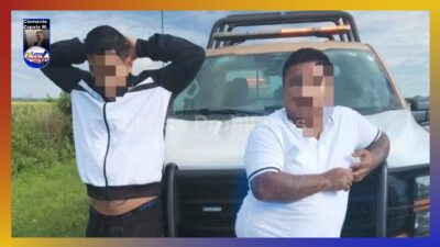 Detienen a 2 tras robo con violencia en negocio de Laguna de la Puerta