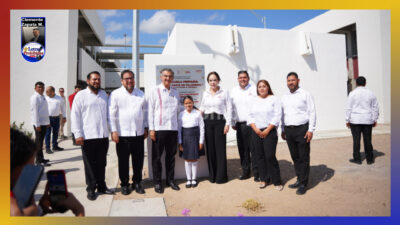 Inauguran Américo y Carmen Lilia primaria en “El Progreso” de Nuevo Laredo