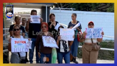 Padres y exalumnos respaldan a exdirector detenido de la Técnica 68